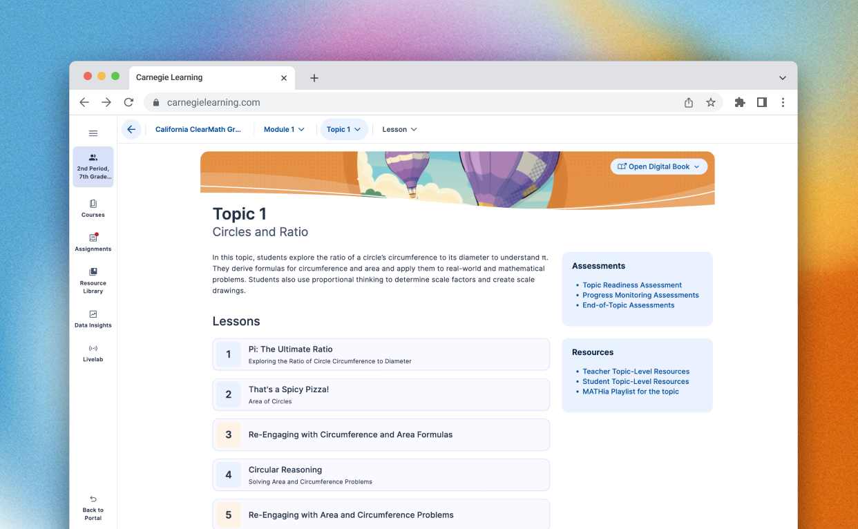Navigation redesign